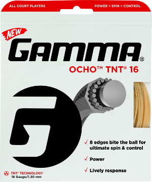 Gamma Ocho TNT 1.30 Natural -SOLID CORE/MULTI WRAP